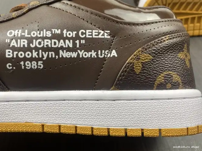 1 x AJ1 Air Jordan OW Off-Louis LOW 0601